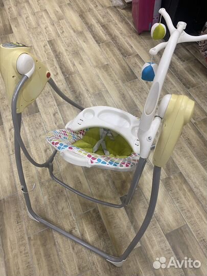 Детские электронные качели для новорожденных