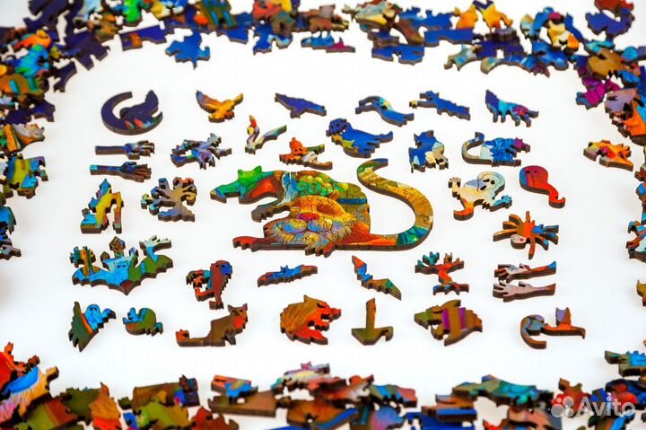 Деревянные пазлы