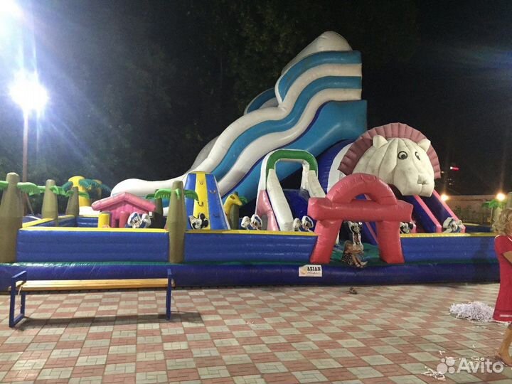 Надувной батут «Волна»