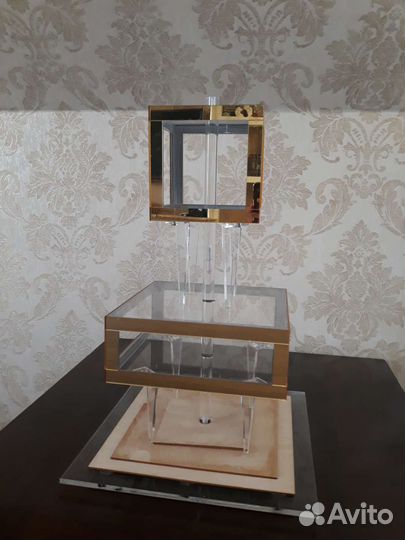 Фальш-ярусы для свадебного торта