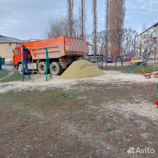 Щебень песок