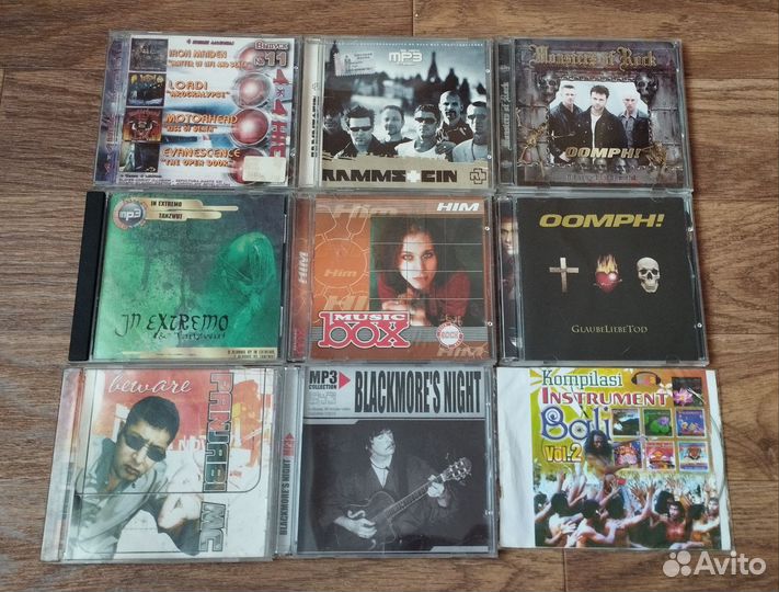 Музыкальные cd диски