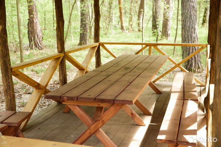 Аренда беседки с мангальной зоной