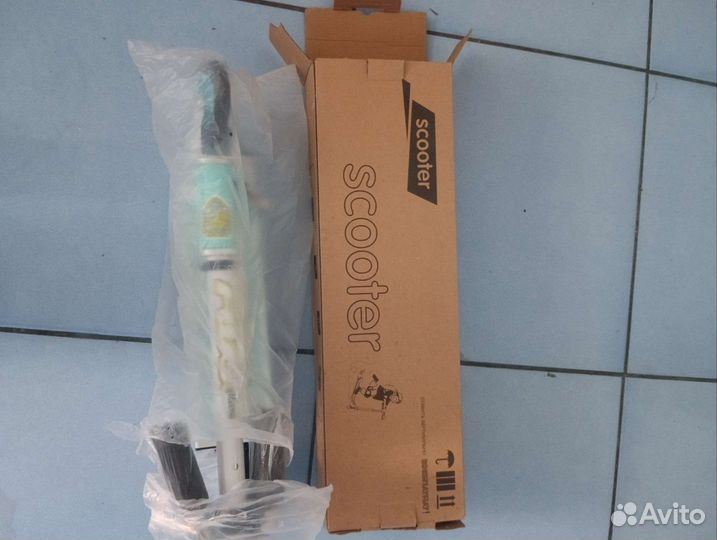 Самокат детский двухколесный новый