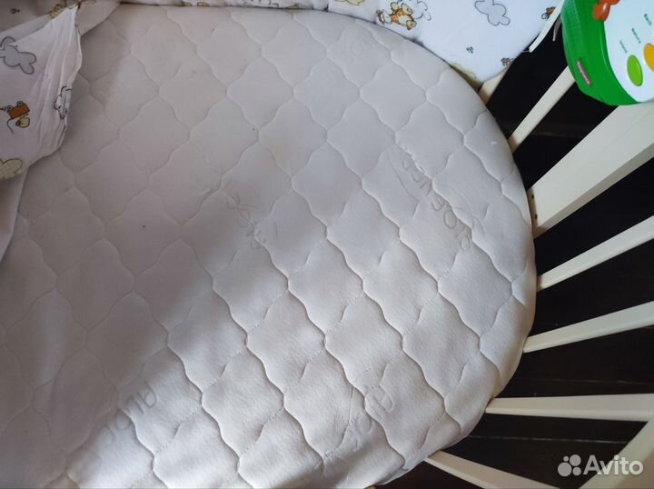 Кроватка-трансформер 7в1 бежевая