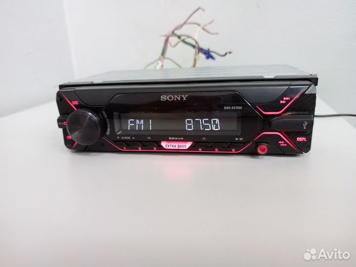 Автомагнитола sony dsx-a210ui