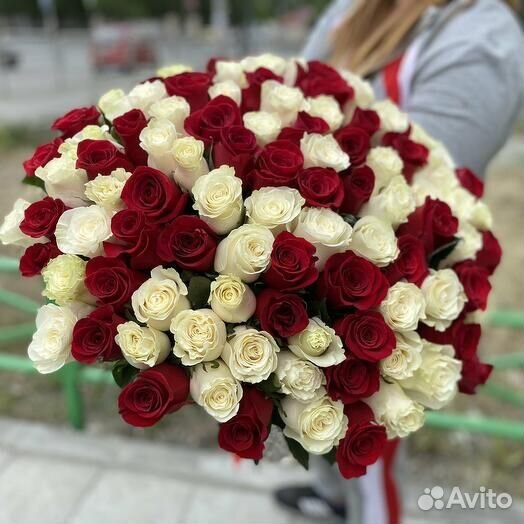 101 роза 51 роза 21 роза Букет Цветы Доставка