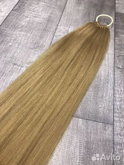 Съемные афрохвосты на резинке из канекалона