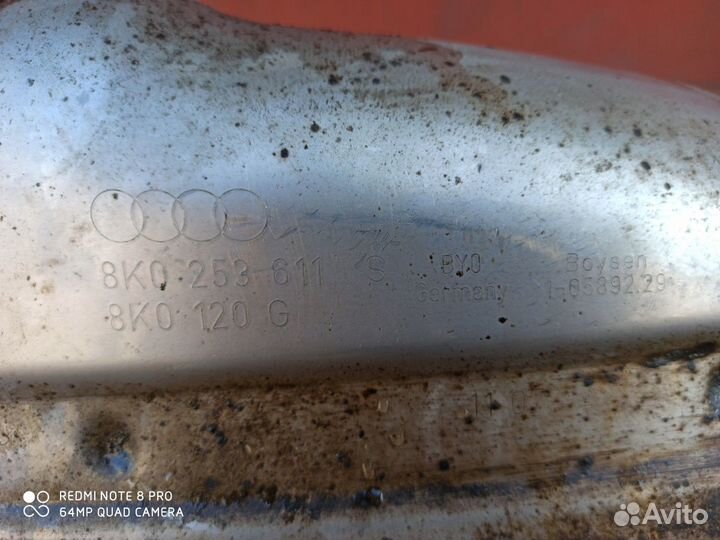 Выхлопная система Audi s4 b8 333 л.с