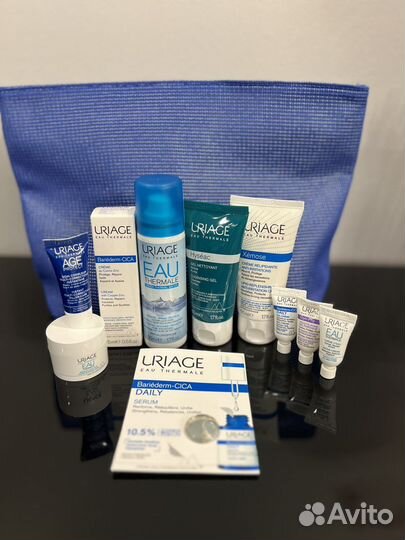 Набор Uriage в большой косметичке