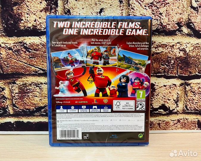 Игра lego Суперсемейка (PS4)