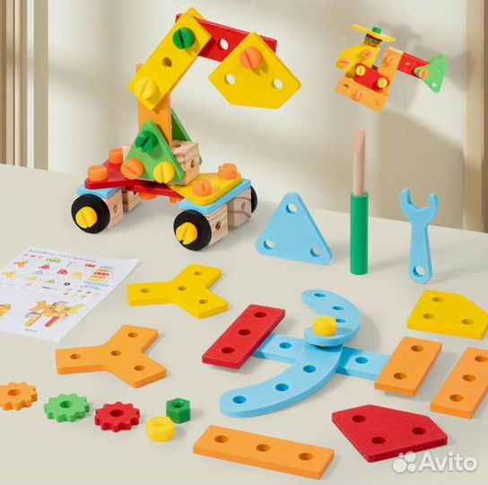 Деревянный конструктор