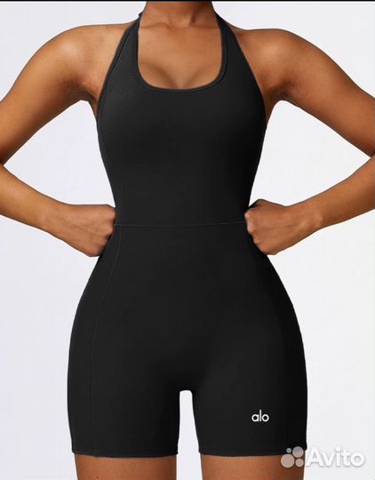 Комбинезон для фитнеса Alo yoga Paco rabanne