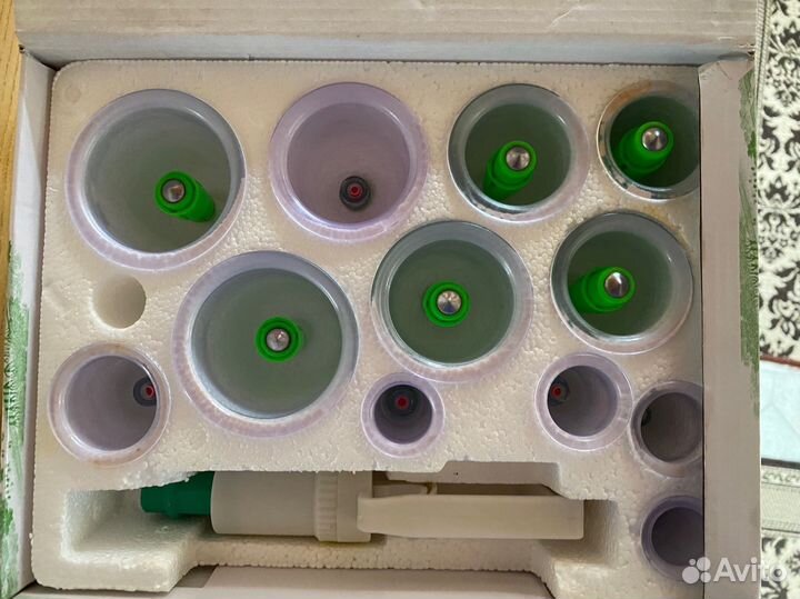 Банки на спину с насосом