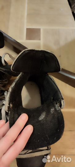 Хоккейные коньки bauer 38 размер