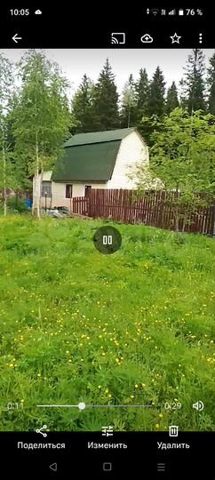 Участок 7,5 сот. (СНТ, ДНП)