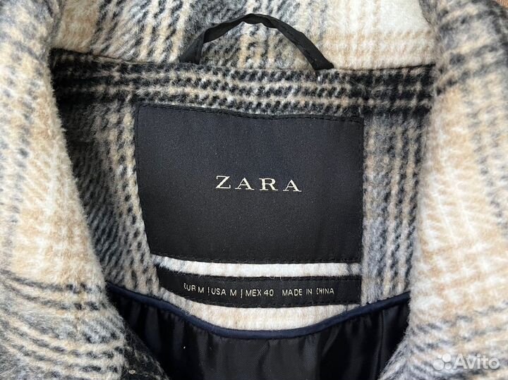 Куртка - рубашка утепленная zara