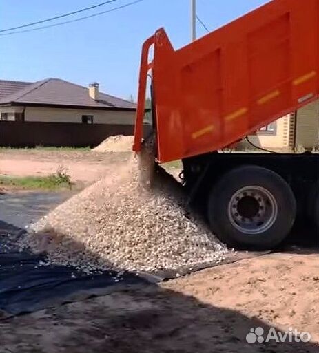 Щебень средний