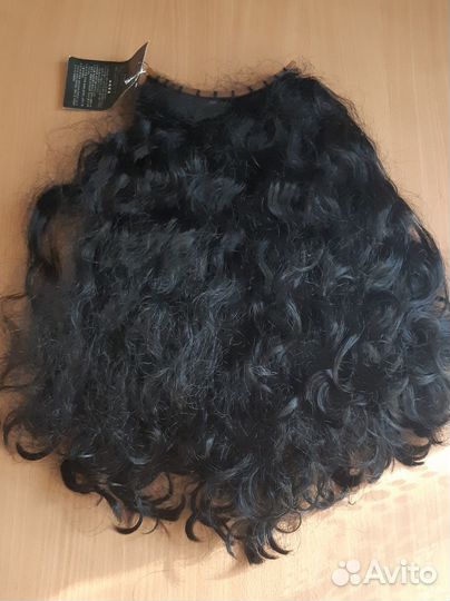 Хвост шиньон на крабе