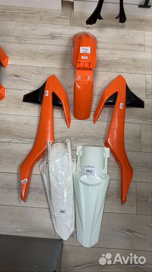 Пластик для эндуро и кроссовых мотоциклов