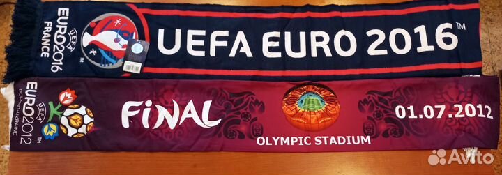 Шарфы футбольных клубов и событий