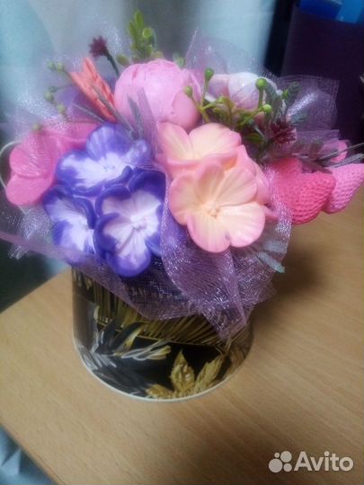 Букеты из мыла ручной работы