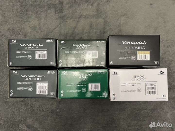 Удилища и катушки Shimano