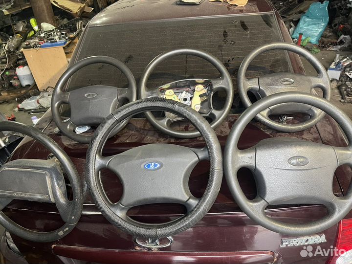 Руль с подушкой безопасности priora