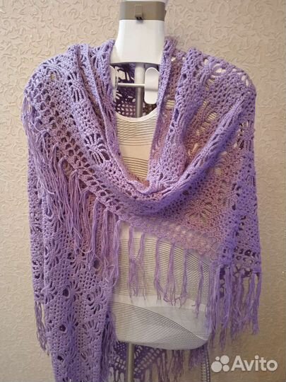 Платок шаль шерсть