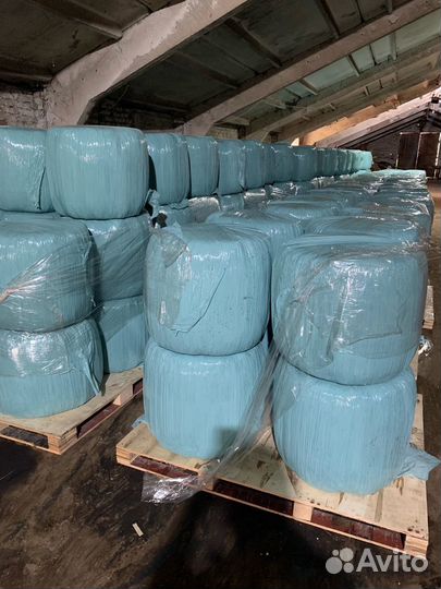 Сенаж в мини рулонах в пленке