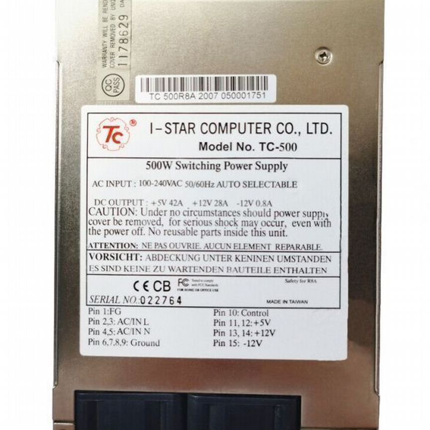 [TC-500] Резервный Блок Питания I-Star 500w Tc-500