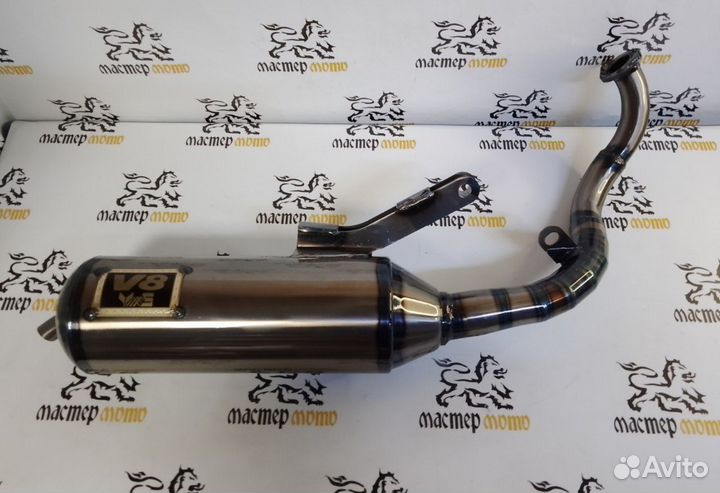 Глушитель резонатор Honda Dio AF34, AF35 V8