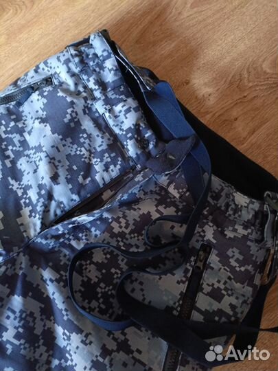 Штаны зимние росгвардия фсин ватники синяя точка