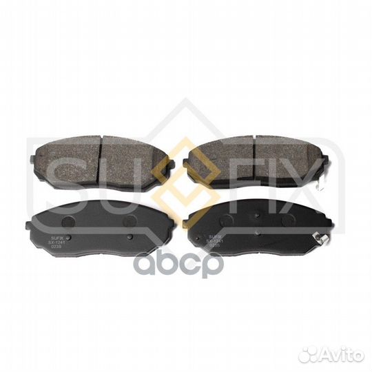 Колодки тормозные дисковые перед прав/лев S