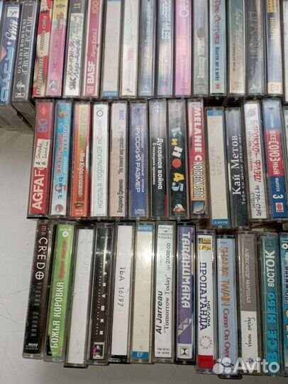 200 Аудиокассет попса начало 2000х