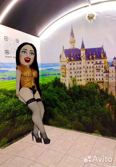 Ростовая кукла Лейла (шуточный стриптиз)