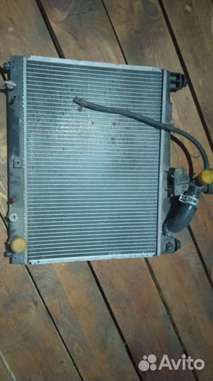 Радиатор охлаждения тайота