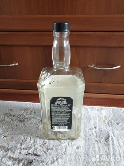 Бутылка из под Jack Daniels пустая