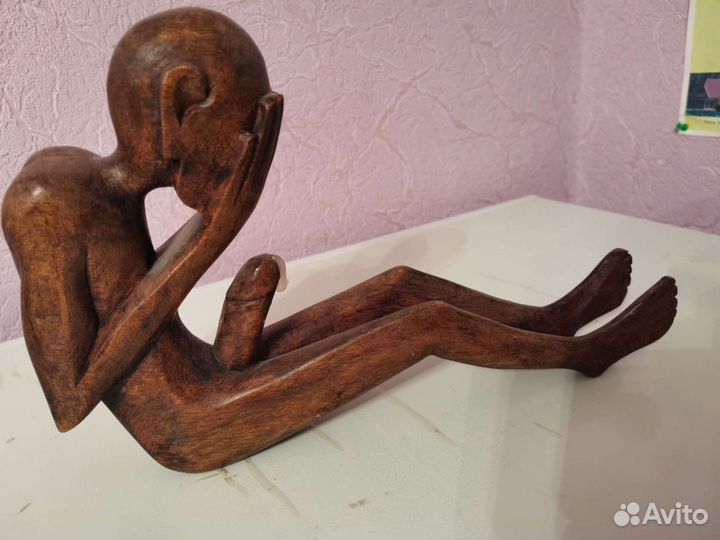 Деревянные фигурки. Прикольный новогодний подарок