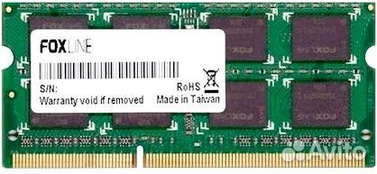 16Gb DDR4 2666MHz Foxline SO-dimm (FL2666D4S19S-16