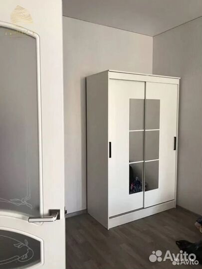 Шкаф Шкаф-купе Элегант 1 Белый гладкий