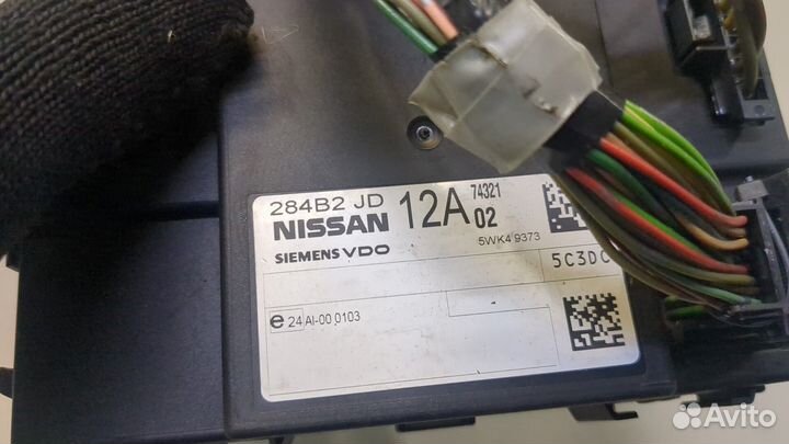 Блок комфорта Nissan Qashqai, 2008