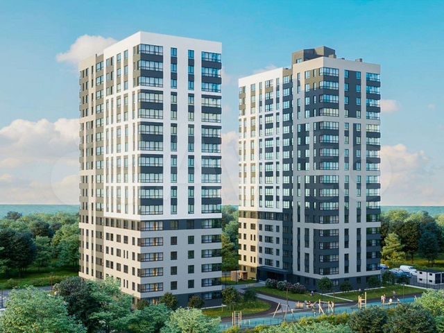 2-к. квартира, 57,3 м², 2/17 эт.