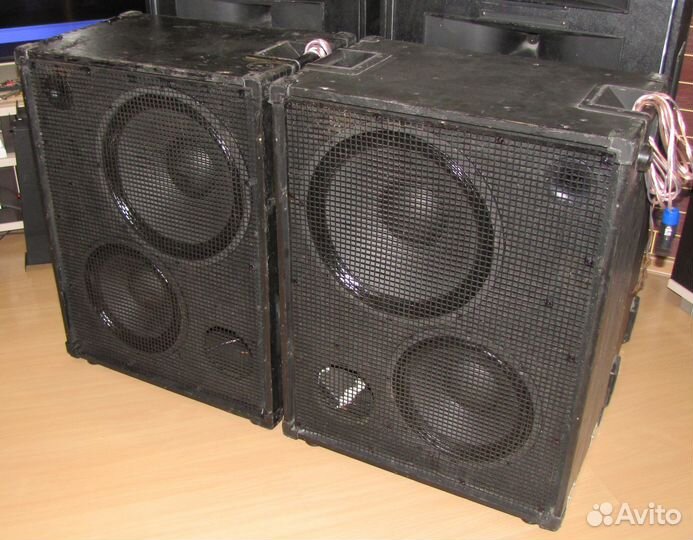 Колонки SFA 1040-2080Вт 2шт Pro F12L76, F15L76 +Вч