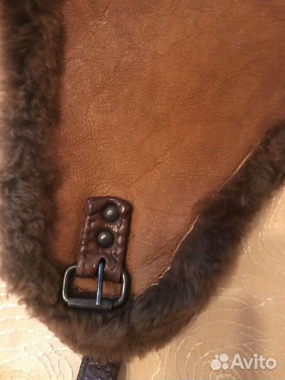 Шапка авиатор