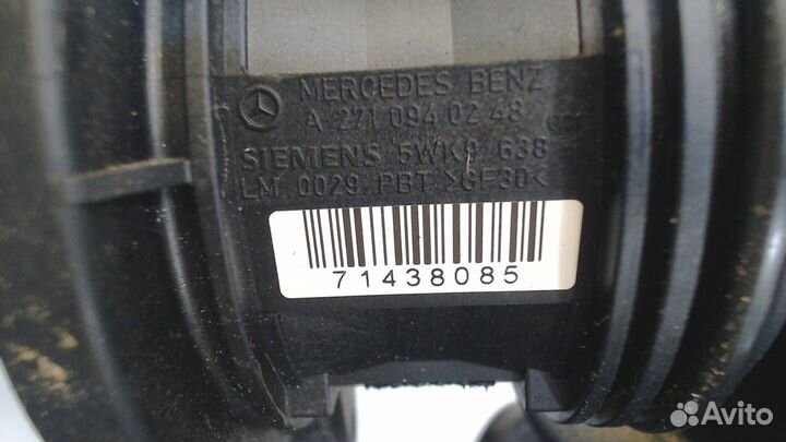 Измеритель потока воздуха Mercedes C W203, 2002