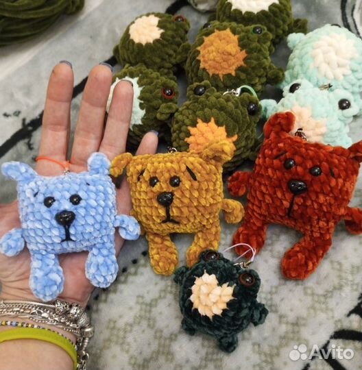 Игрушки подвески Мимилахи крючком