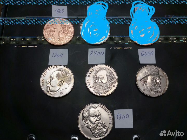 Монеты Кубы 1 песо