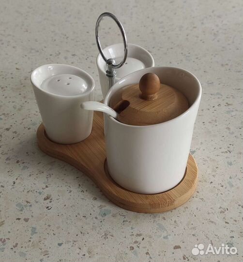 Набор для специй и сахарница