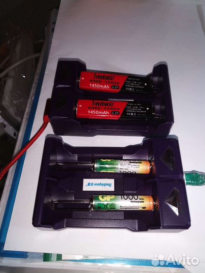 Акб Ni-MH 7/5F6 HF18/07/68 GP1450 HF-A1U -2шт и зу